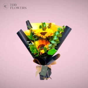 Ramo x2 girasoles